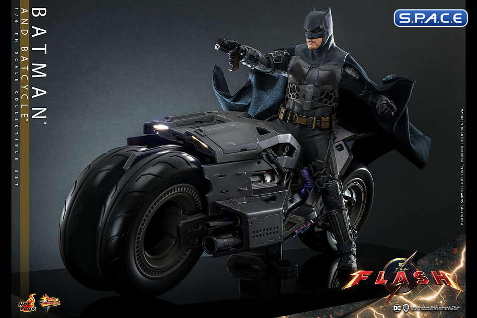 1/6 Scale Batman & Batcycle Movie Masterpiece Set MMS705 (The Flash)