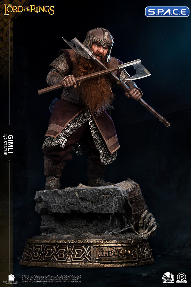 1/2 Scale Gimli Master Forge Statue (Lord of the Rings)