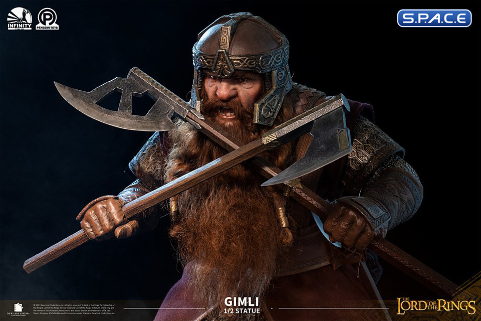 1/2 Scale Gimli Master Statue (Lord of the Rings)