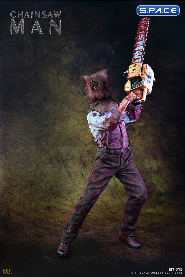 1/6 Scale Hillbilly with a Chainsaw