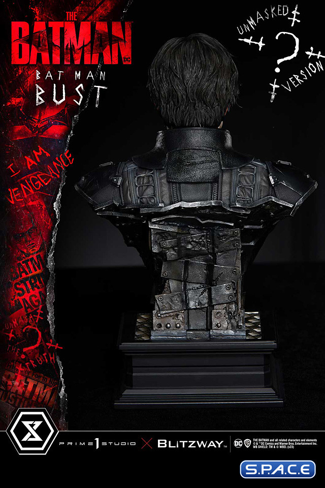 1/3 Scale Batman Premium Bust - Unmasked Version (The Batman)