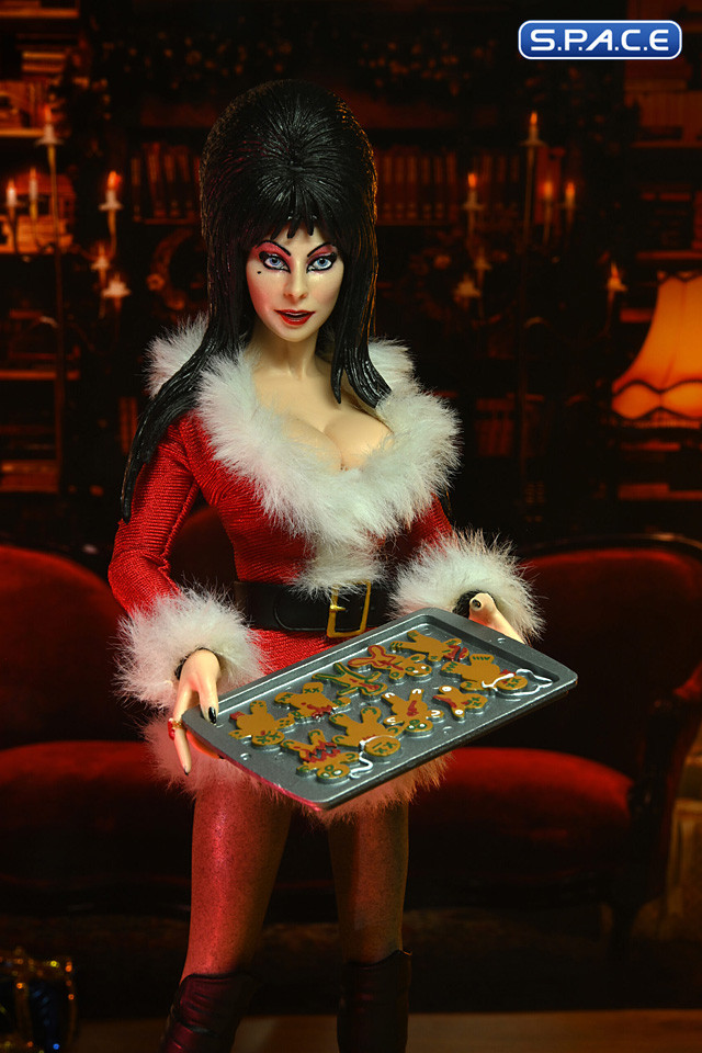Elviras Very Scary Xmas Figural Doll (Elvira - Mistress of the Dark)
