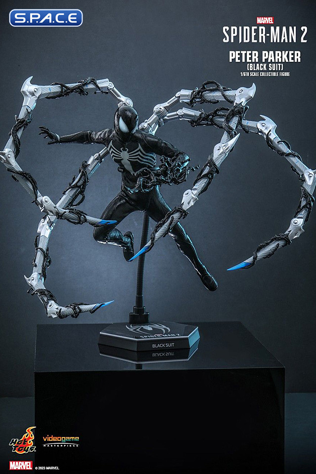 1/6 Scale Peter Parker Black Suit Videogame Masterpiece VGM56 (Marvels Spider-Man 2)