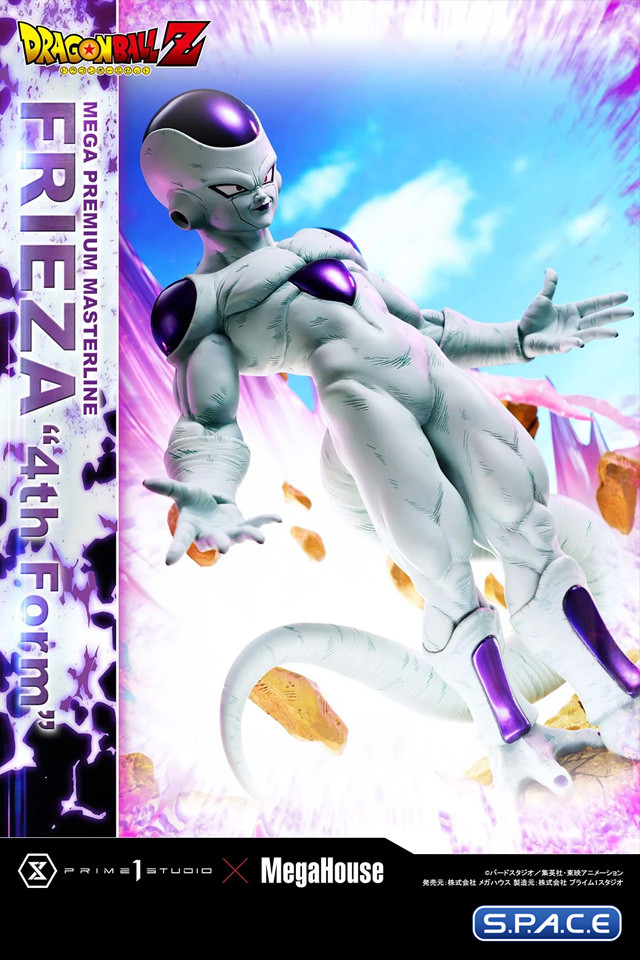 1/4 Scale Frieza 4th Form Mega Premium Masterline Statue - Bonus Version (Dragon Ball Z)