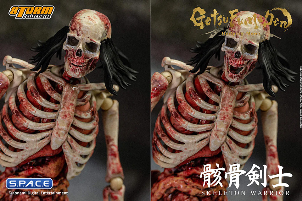 1/12 Scale Skeleton Warrior 2-Pack (GetsuFumaDen: Undying Moon)