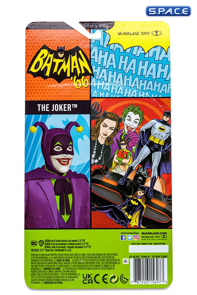 The Joker from Batman 66 Comic (DC Retro)
