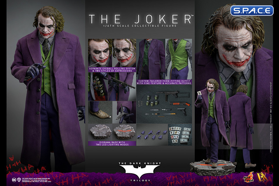 1/6 Scale The Joker DX32 (Batman - The Dark Knight)