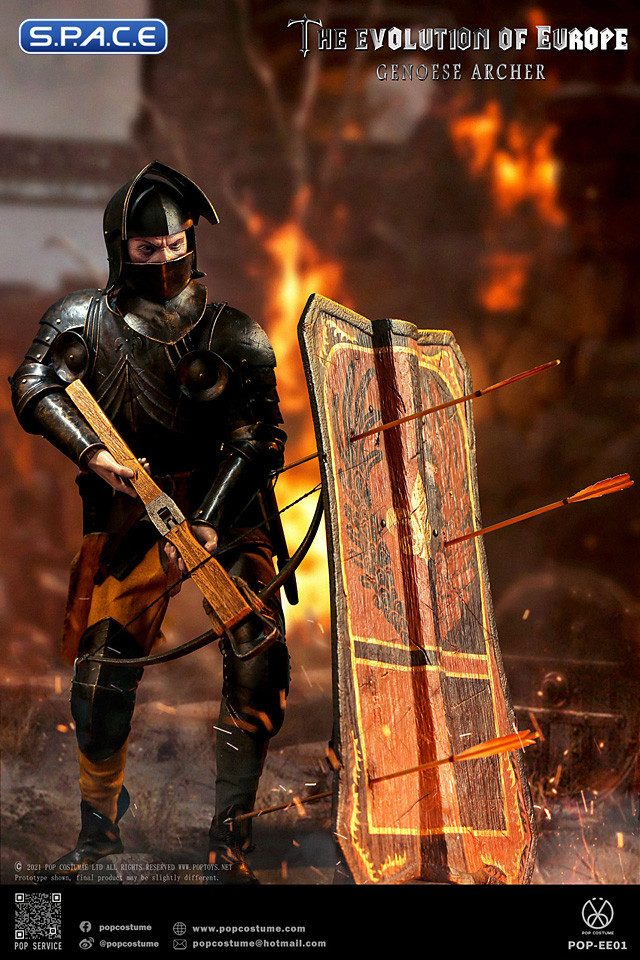 1/6 Scale Genoese Archer (The Evolution of Europe)