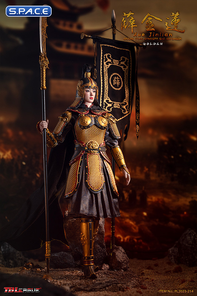 1/6 Scale Golden Fan Lihua - Grand Tang Dynasty She Commander