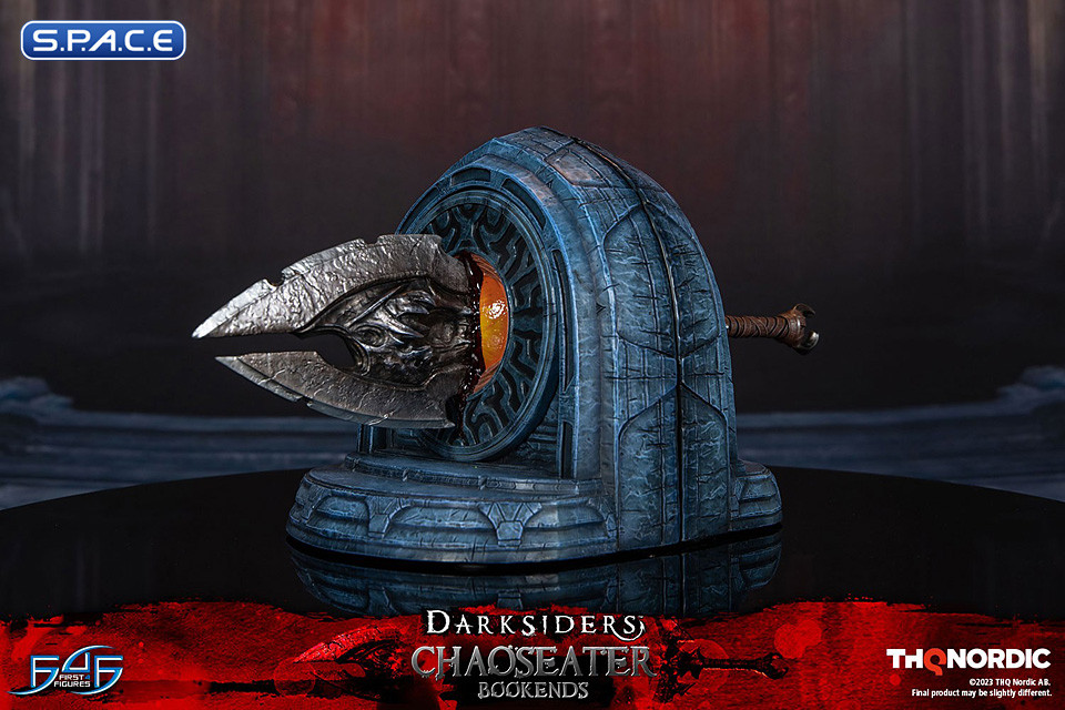 Chaoseater Bookends (Darksiders)