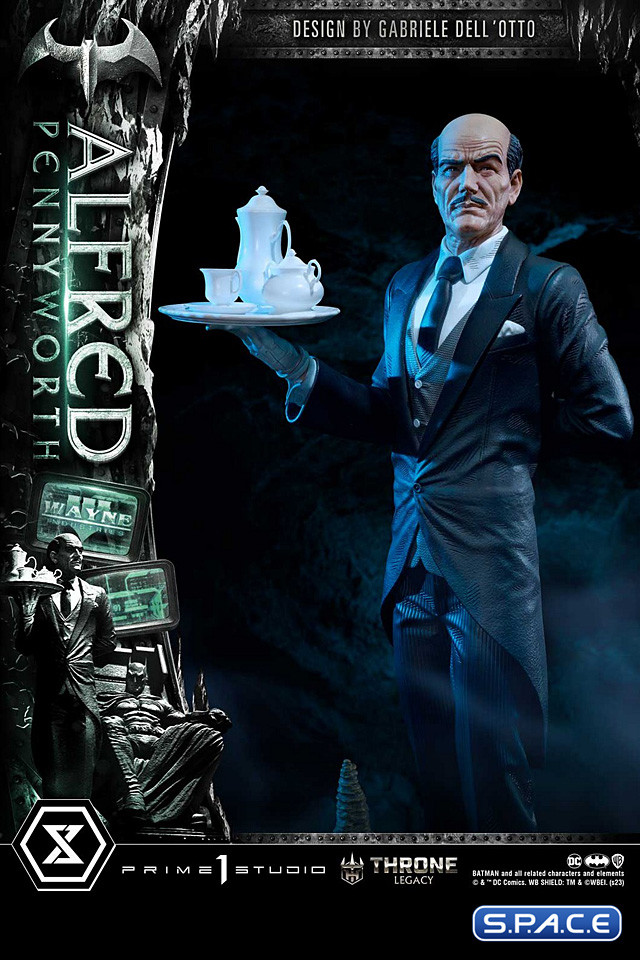1/4 Scale Alfred Pennyworth Throne Legacy Statue (DC Comics)