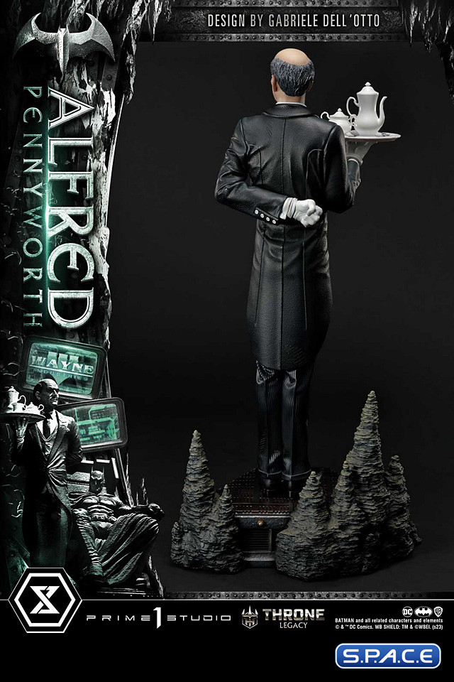 1/4 Scale Alfred Pennyworth Throne Legacy Statue (DC Comics)