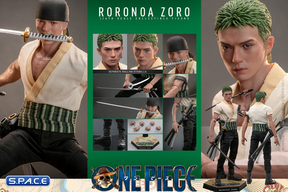 1/6 Scale Roronoa Zoro TV Masterpiece TMS110 (One Piece)