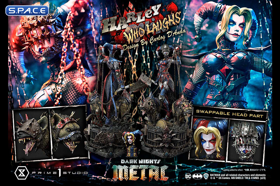 1/3 Scale Harley Quinn Who Laughs Museum Masterline Statue (Dark Nights: Metal)