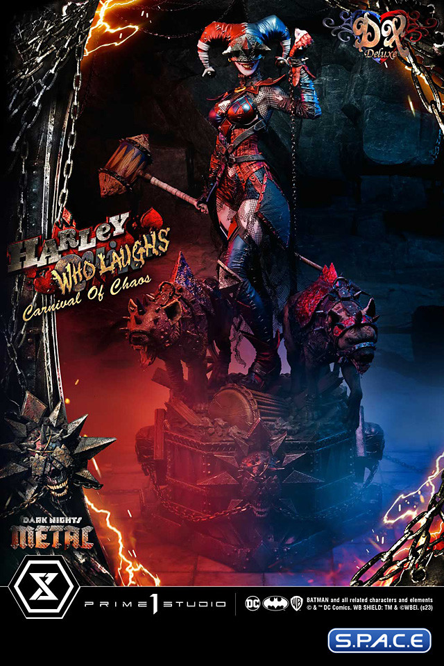 1/3 Scale Harley Quinn Who Laughs Deluxe Museum Masterline Statue - Bonus Version (Dark Nights: Metal)