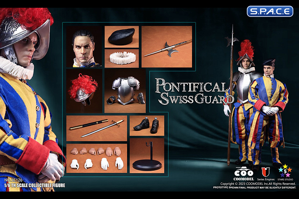 1/6 Scale Pontifical Swiss Guard (Series of Empire)