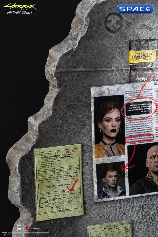 Solomon Reed Statue - Exclusive Version (Cyberpunk 2077: Phantom Liberty)