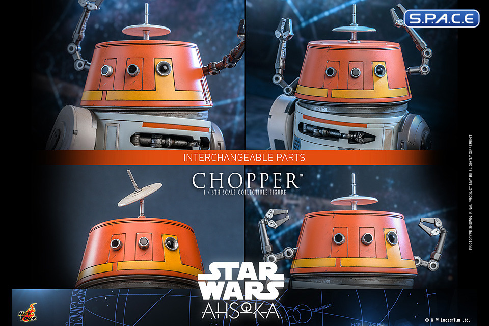 1/6 Scale Chopper TV Masterpiece TMS112 (Ahsoka)