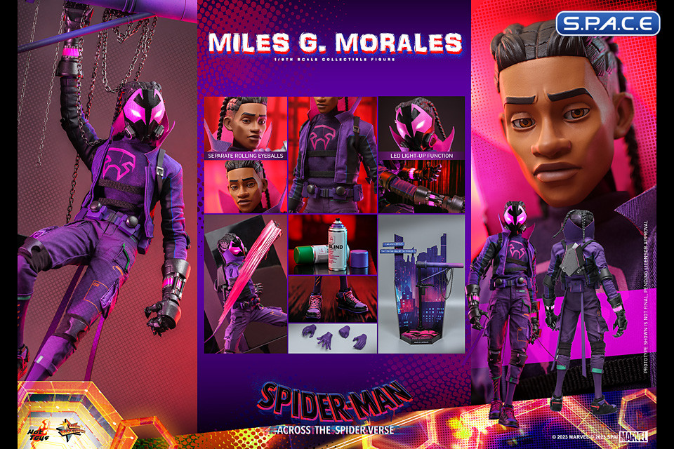 1/6 Scale Miles G. Morales Movie Masterpiece MMS725 (Spider-Man: Across the Spider-Verse)