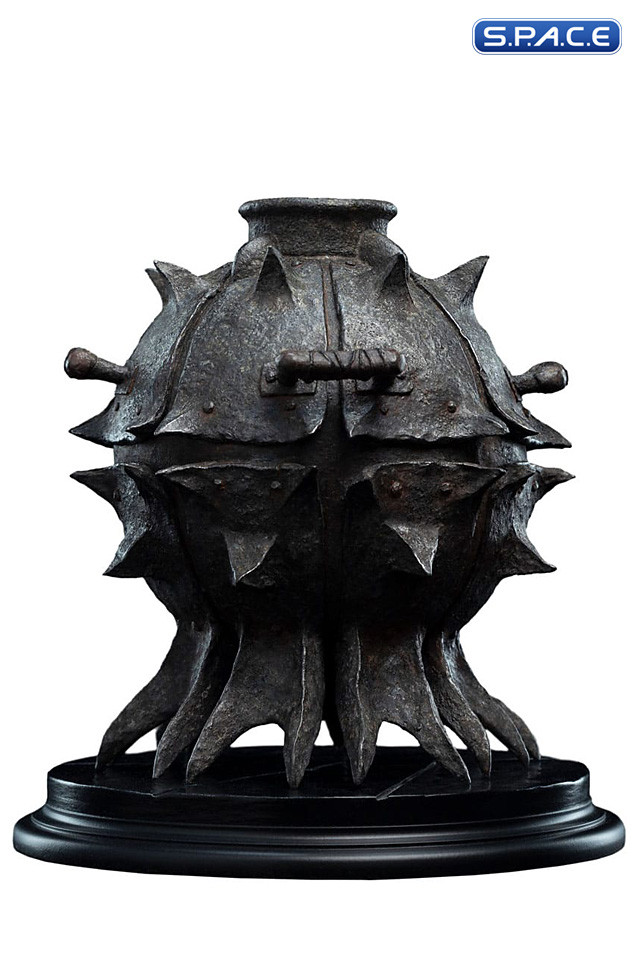 Saruman the White Wizard & the Fire of Orthanc Statue (Lord of the Rings)