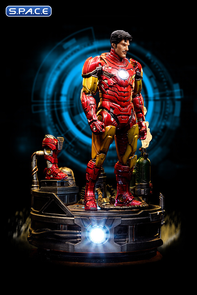 1/10 Scale Iron Man Unleashed Art Scale Statue (Marvel)