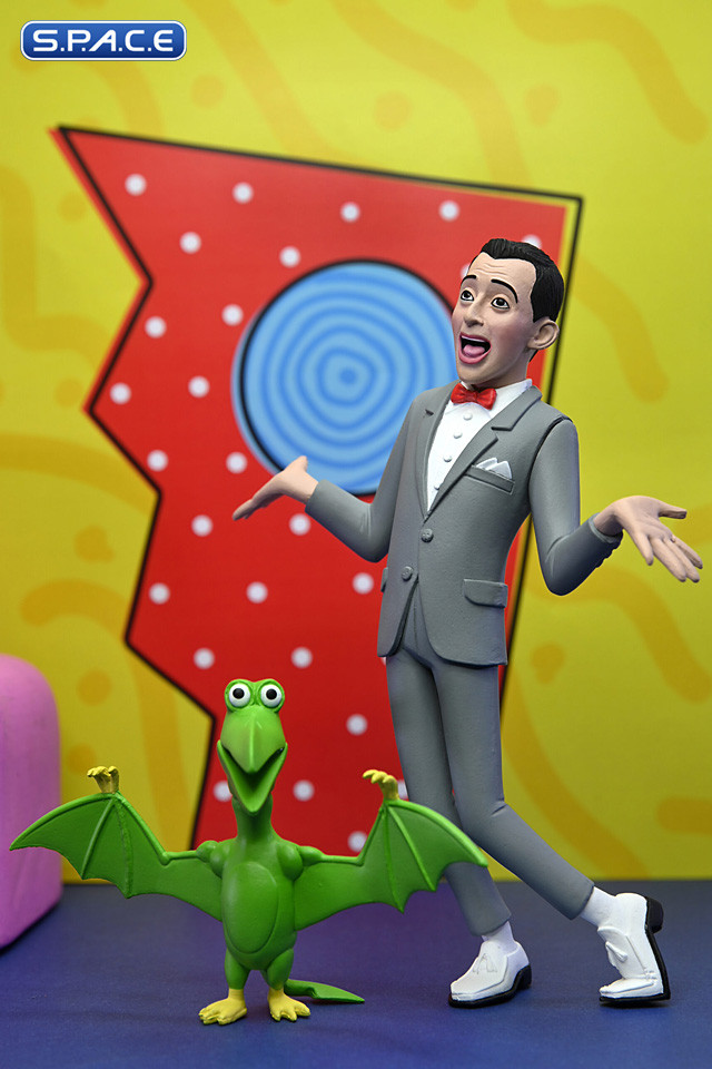 NECA Toony Classics - Action Figure Pee-Wee Herman E Pterri, 15 Cm, Giocattolo Da Collezione Per Adulti - 3