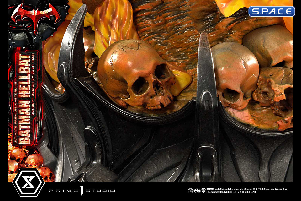 1/4 Scale Batman Hellbat Concept by Josh Nizzi Ultimate Premium Masterline Statue (DC Comics)