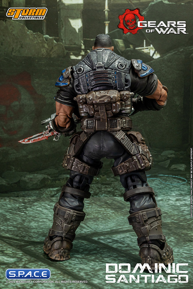 1/12 Scale Dominic Santiago (Gears of War)