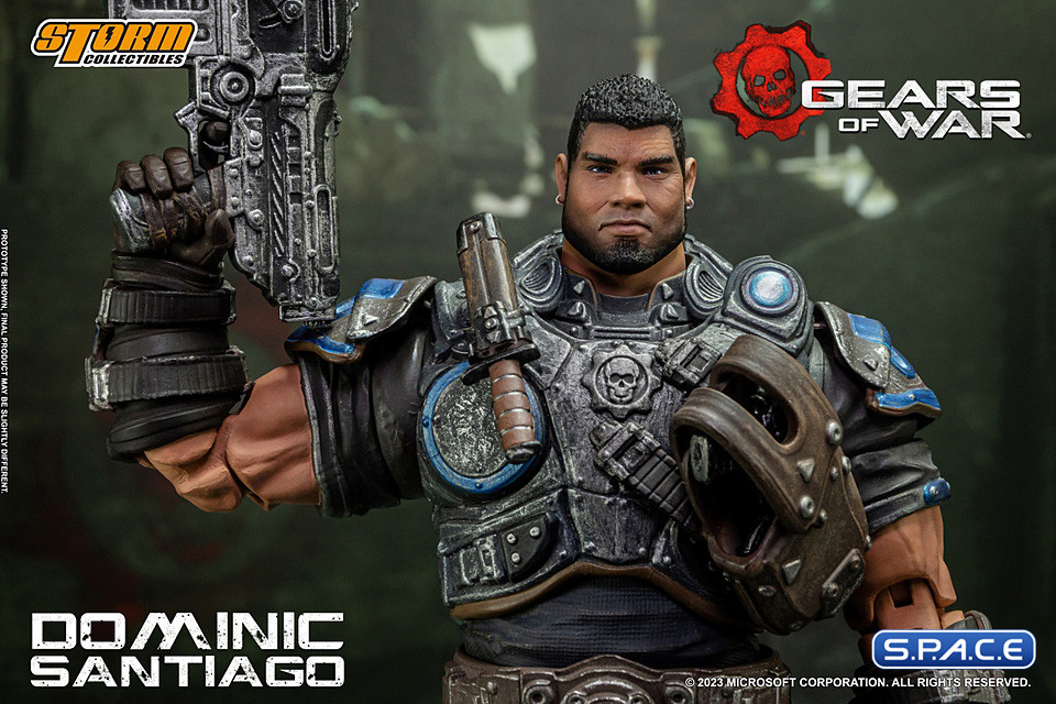 1/12 Scale Dominic Santiago (Gears of War)