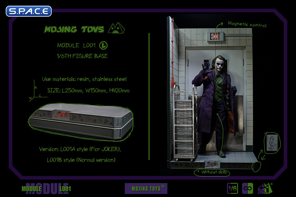 1/6 Scale Kitchen Base Version A