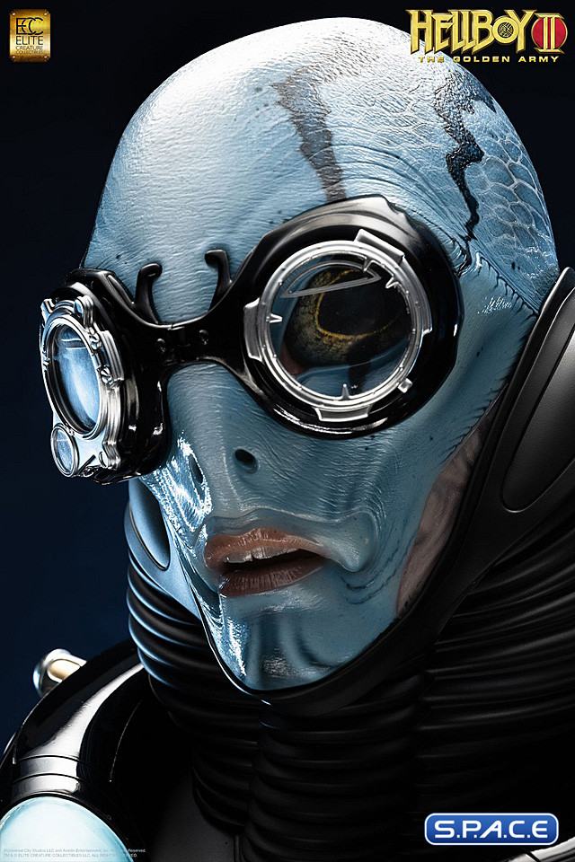 1:1 Abe Sapien Life-Size Bust (Hellboy II: The Golden Army)