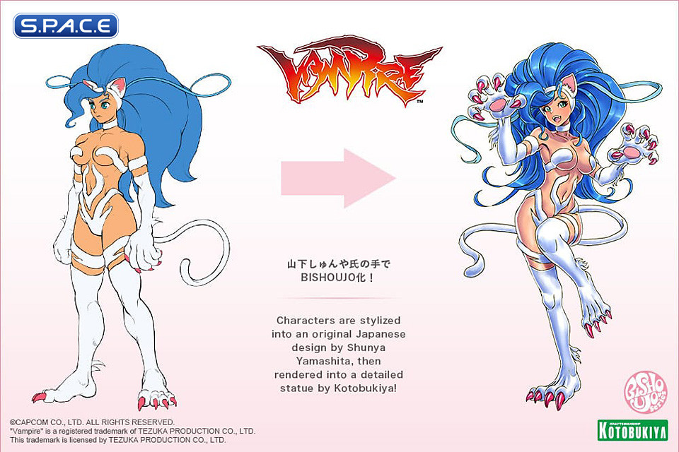 1/7 Scale Felicia Bishoujo PVC Statue - Limited Edition (Darkstalkers)