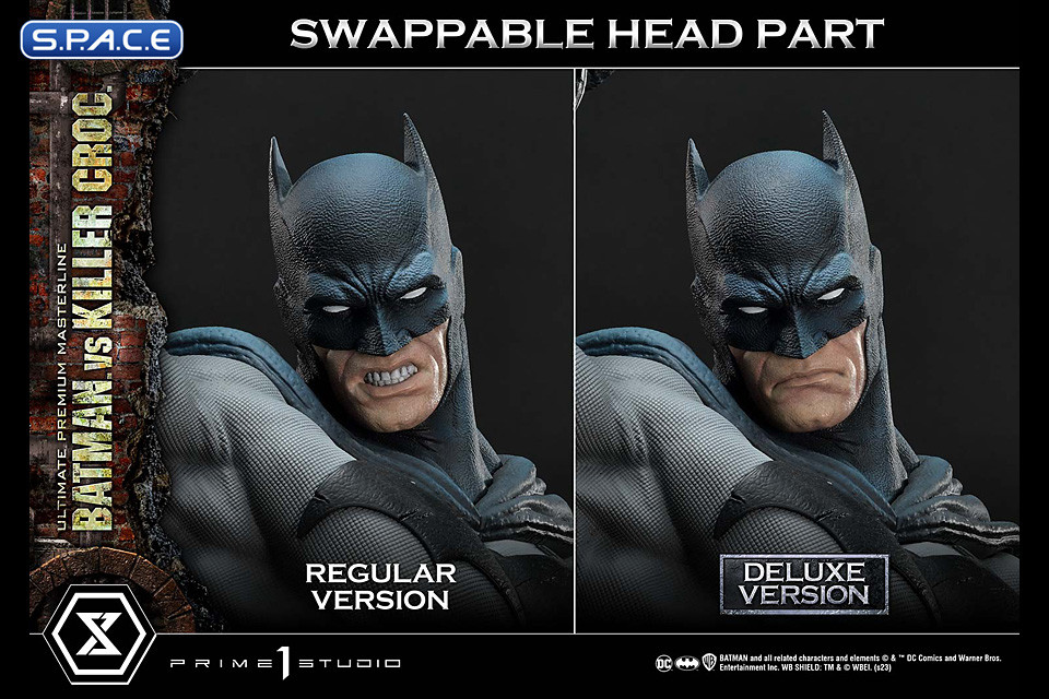 1/4 Scale Batman vs. Killer Croc Deluxe Ultimate Premium Masterline Statue - Bonus Version (DC Comics)