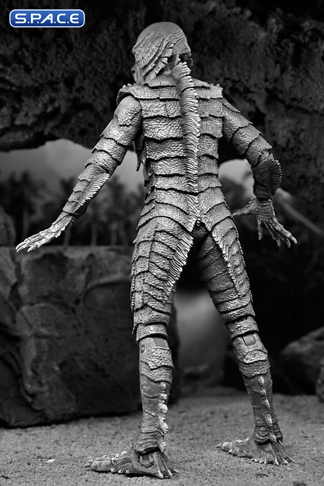 Ultimate Creature from the Black Lagoon - black & white Version (Universal Monsters)