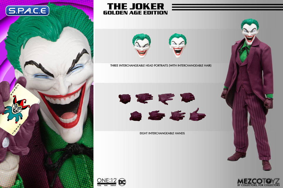 1/12 Scale The Joker One:12 Collective - Golden Age Edition (DC Comics)