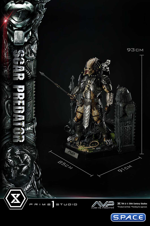 1/3 Scale Scar Predator Museum Masterline Statue (Alien vs. Predator)