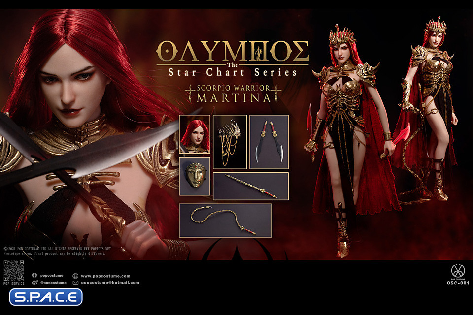 1/6 Scale Scorpion Warrior Martina (Olympus - The Star Chart Series)
