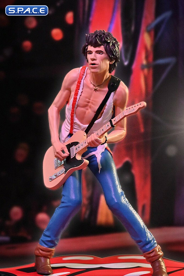 Keith Richards Rock Iconz Statue (Rolling Stones)