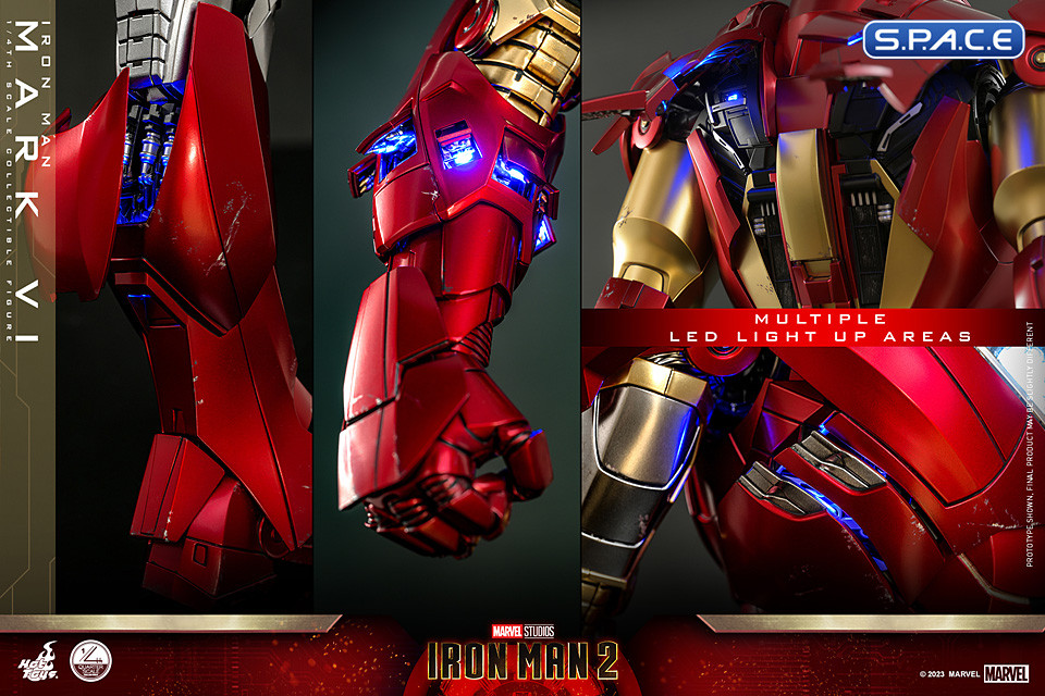 1/4 Scale Iron Man Mark VI QS025 (Iron Man 2)