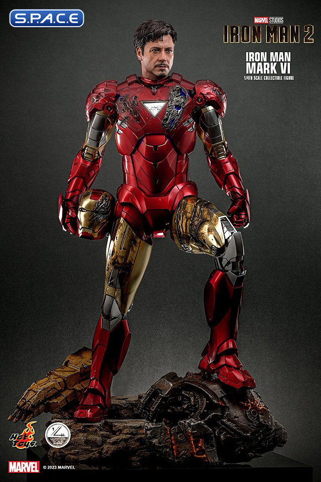 1/4 Scale Iron Man Mark VI QS025 (Iron Man 2)