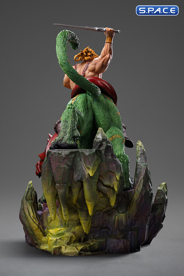 1/10 Scale He-Man & Battle Cat Deluxe Art Scale Statue (Masters of the Universe)
