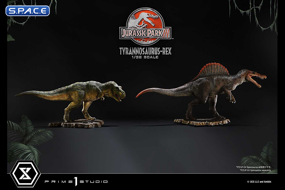 1/38 Scale Tyrannosaurus-Rex Prime Collectible Figure PVC Statue (The Lost World: Jurassic Park)