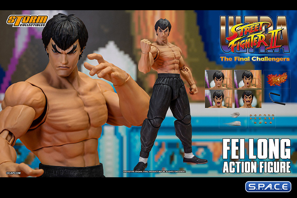 1/12 Scale Fei Long (Ultra Street Fighter II: The Final Challengers)