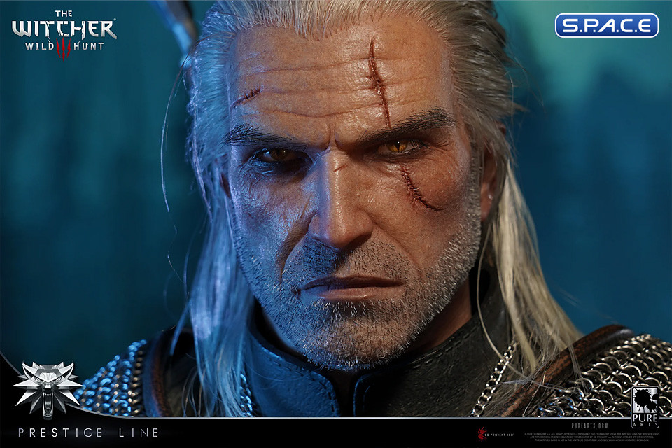 1/2 Scale Geralt of Rivia Prestige Line Statue (The Witcher 3: Wild Hunt)