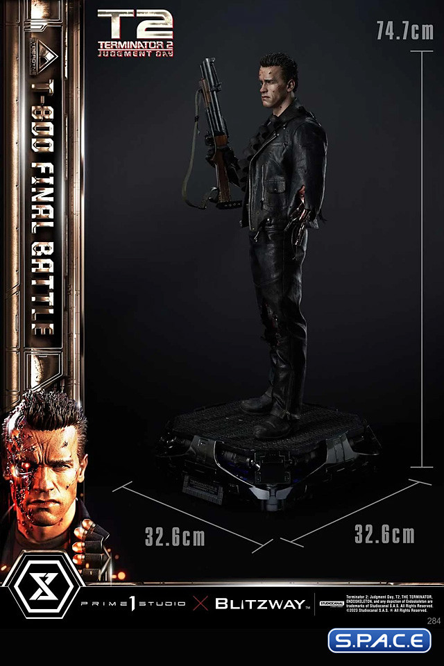 1/3 Scale T-800 Final Battle Museum Masterline Statue (Terminator 2)
