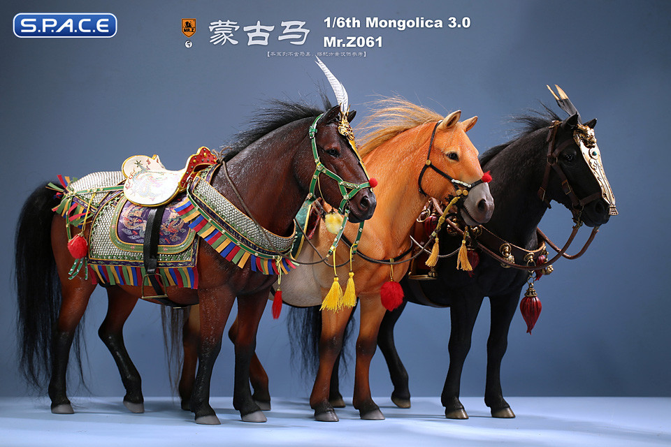1/6 Scale Mongolica Horse Version 5
