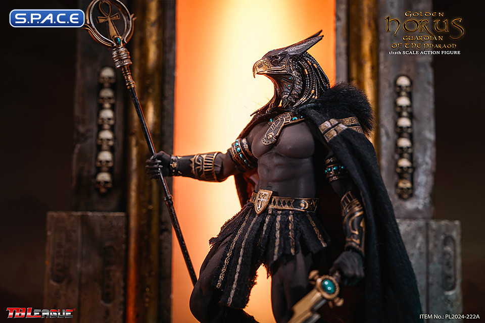 1/12 Scale Golden Horus - Guardian of the Pharaoh