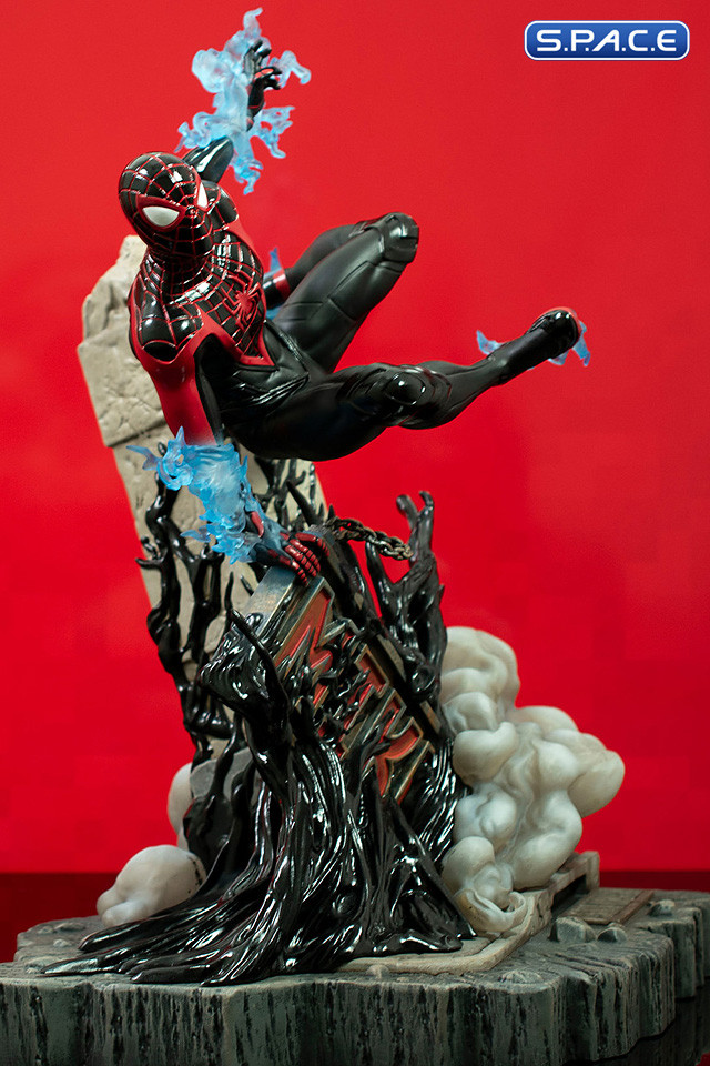 Miles Morales Deluxe Gallery PVC Diorama (Marvels Spider-Man 2)