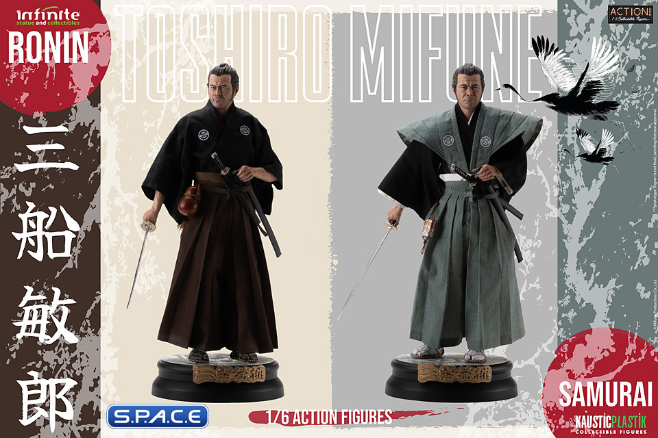 1/6 Scale Toshiro Mifune Deluxe 2-Pack