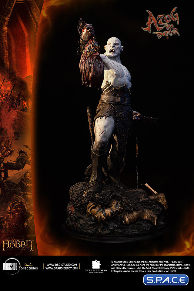 1/3 Scale Azog the Defiler Master Series Statue (The Hobbit)